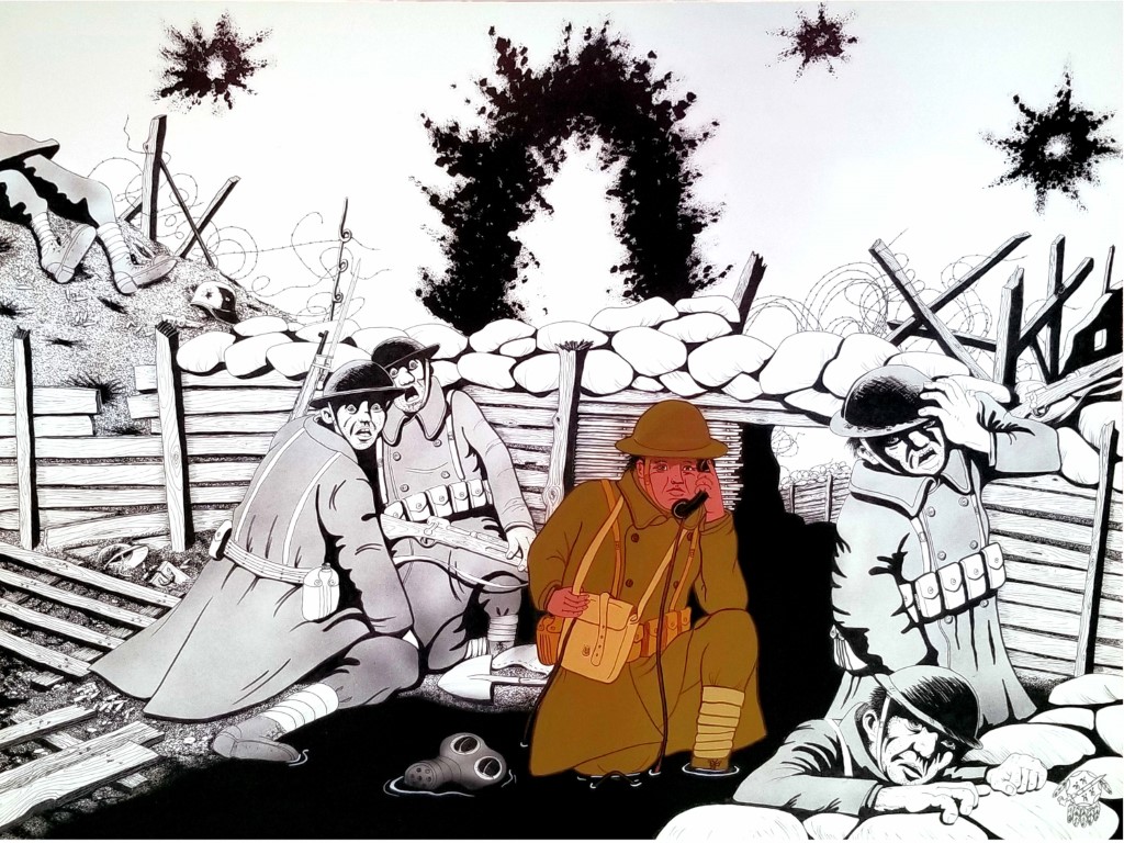 In World War I, the Cherokee “code talkers” were the first known use of Native Americans in the American military to transmit messages under fire, and they continued to serve in this unique capacity for the rest of the war.  Historians say it is impossible to know how many Allies’ lives  were saved thanks to the Cherokee and other native code talkers in both Word War I and World War II.  According to research conducted by the Smithsonian’s Museum of the American Indian, more than 12,000 American Indians served in World War I– about 25 percent of the male American Indian population at that time.